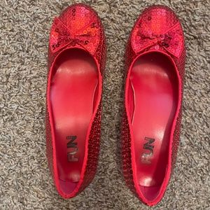 Size 5 Ruby Slippers